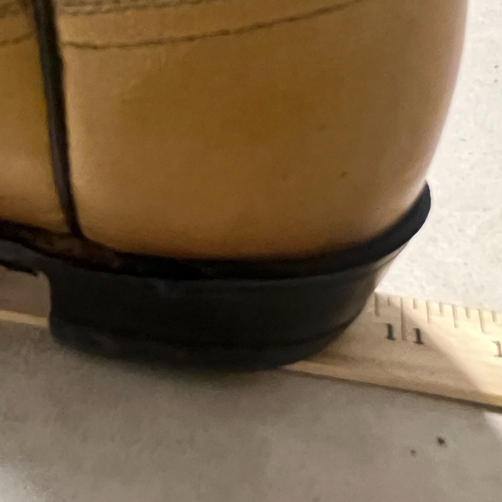 Acme Women's Metallic Gold Western Boots. Size 7.5? - Picture 13 of 14